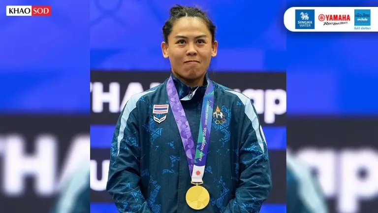 Thai Jujitsu Athlete Wins Historic Gold at Asian Games