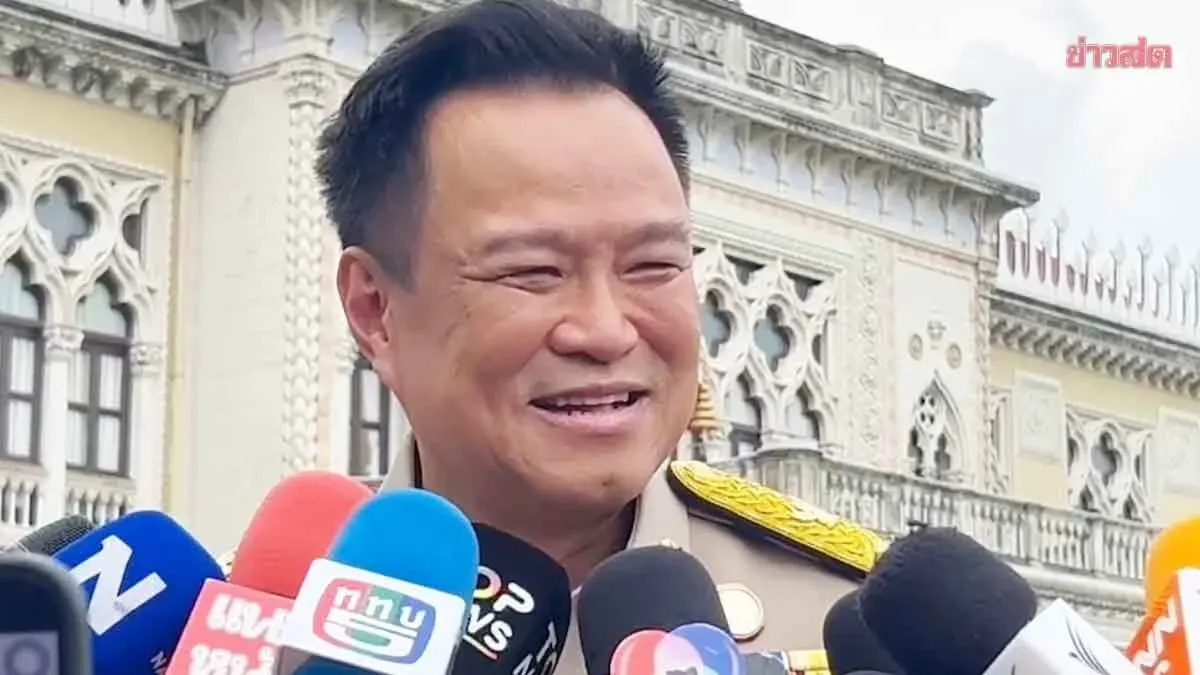 Anutin Dismisses Rumors of Party Plot to Block Minister